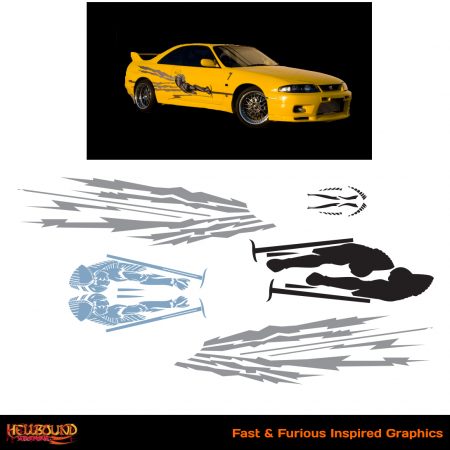 Fast and Furious Car Graphics – Hellbound Graphics